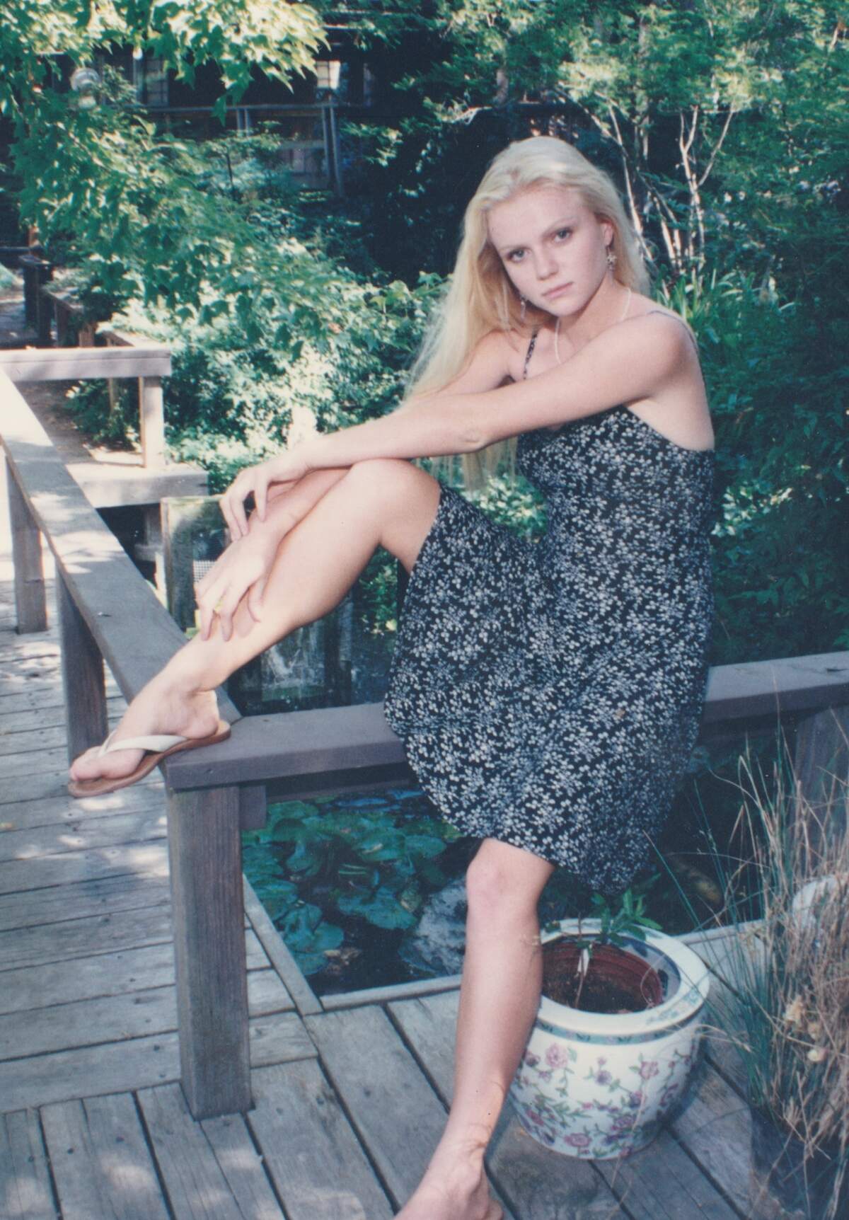Alysha Hanin poses in an undated modeling photo.